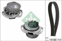 Schaeffler INA 530071730 - Bomba de agua + kit correa distribución
