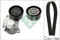 Schaeffler INA 529 0343 10 - Juego de correas trapeciales poli V
