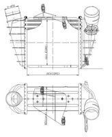 NRF 309073 - año construcción desde: 06/2004<br>Código de motor: ATD<br>Código de motor: AXR<br>N.º de chasis (VIN) desde: 6Y44115001<br>Longitud de red [mm]: 187<br>Ancho de red [mm]: 183<br>Profundidad de red [mm]: 64<br>