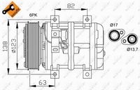 NRF 32112 - Compresor, aire acondicionado - EASY FIT