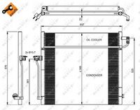 NRF 350080 - Profundidad de red [mm]: 18<br>Longitud de red [mm]: 635<br>Ancho de red [mm]: 567<br>Propiedad química: resistente a la corrosión<br>Material: Aluminio<br>Artículo complementario/Información complementaria: con relleno de nitrógeno<br>Agente frigorífico: R 134 a<br>Agente frigorífico: R 1234yf<br>Artículo complementario / información complementaria 2: con secador<br>