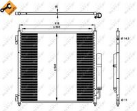 NRF 350336 - Condensador, aire acondicionado - EASY FIT