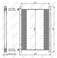 NRF 35064 - Condensador, aire acondicionado - EASY FIT