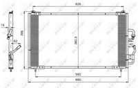 NRF 35153 - Condensador, aire acondicionado - EASY FIT