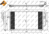 NRF 35234 - Condensador, aire acondicionado - EASY FIT