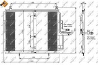 NRF 35244 - Condensador, aire acondicionado - EASY FIT