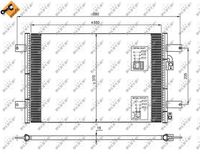 NRF 35249 - Condensador, aire acondicionado - EASY FIT