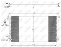 NRF 35328 - Condensador, aire acondicionado - EASY FIT