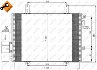 NRF 35353 - Condensador, aire acondicionado - EASY FIT