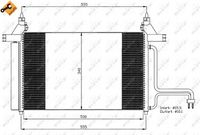 NRF 35495 - Condensador, aire acondicionado - EASY FIT