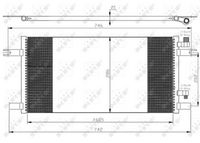 NRF 35647 - Condensador, aire acondicionado - EASY FIT