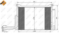 NRF 35787 - Condensador, aire acondicionado - EASY FIT