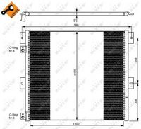 NRF 35924 - Condensador, aire acondicionado - EASY FIT