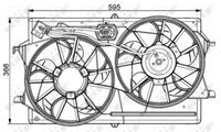 NRF 47061 - Ventilador, refrigeración del motor