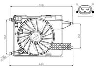 NRF 47966 - Ventilador, refrigeración del motor