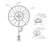 NRF 47969 - Ventilador, refrigeración del motor