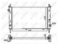 NRF 509528A - Clase de caja de cambios: Caja de cambios manual, 5 marchas<br>Material: Aluminio<br>Longitud de red [mm]: 619<br>Ancho de red [mm]: 386<br>Profundidad de red [mm]: 24<br>Artículo complementario / información complementaria 2: con piezas de montaje<br>Tipo radiador: Aletas refrigeración soldadas<br>