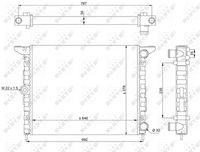 NRF 519523 - Radiador, refrigeración del motor