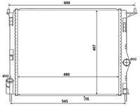 NRF 53069A - Radiador, refrigeración del motor - Economy Class