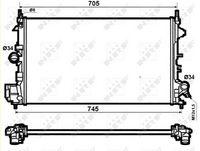 NRF 53074 - Radiador, refrigeración del motor