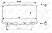 NRF 53519 - Radiador, refrigeración del motor - EASY FIT