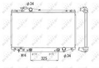 NRF 53710 - Radiador, refrigeración del motor
