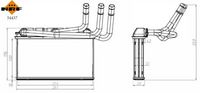 NRF 54437 - Radiador de calefacción - EASY FIT