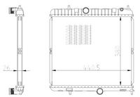 NRF 550021 - Radiador, refrigeración del motor