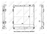 NRF 56141 - Radiador, refrigeración del motor - EASY FIT