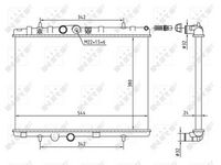 NRF 58226A - Material: Aluminio<br>Longitud de red [mm]: 538<br>Ancho de red [mm]: 380<br>Profundidad de red [mm]: 28<br>Artículo complementario / información complementaria 2: con piezas de montaje<br>Tipo radiador: Aletas refrigeración soldadas<br>