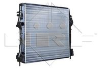 NRF 58316A - Radiador, refrigeración del motor - Economy Class