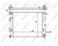 NRF 58522 - Clase de caja de cambios: Automático, 6 vel.<br>Calefacción / Refrigeración: para vehículos con radiador combinado agua/aceite<br>Longitud de red [mm]: 480<br>Ancho de red [mm]: 388<br>Profundidad de red [mm]: 26<br>Artículo complementario / información complementaria 2: con conducto<br>Tipo radiador: Aletas refrigeración soldadas<br>