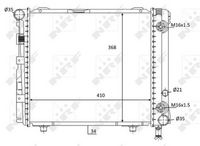 NRF 59103 - Radiador, refrigeración del motor