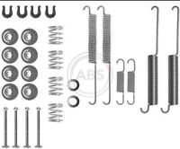 A.B.S. 0787Q - Juego de accesorios, zapatas de freno