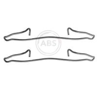 A.B.S. 1057Q - Lado de montaje: Eje delantero<br>Dinámica de frenado / conducción: para vehículos sin ABS<br>Sistema de frenos: ATE<br>Peso [kg]: 0,1<br>