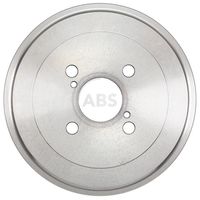 A.B.S. 2864S - N.º de chasis (VIN) desde: VNK####<br>País producción vehículo: Francia<br>Tipo de vehículo: Yaris<br>Lado de montaje: Eje trasero<br>Tipo de vehículo: Vitz<br>Lado de montaje: Eje trasero<br>Diámetro interior de tambor de freno [mm]: 203<br>H tamb. freno interna [mm]: 43<br>H tamb. freno total [mm]: 57<br>Llanta, nº de taladros: 4<br>Diám. buje de rueda [mm]: 55<br>Diámetro exterior del tambor de freno [mm]: 243<br>Peso [kg]: 4,5<br>corona de agujeros - Ø [mm]: 100<br>