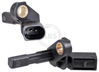 A.B.S. 30020 - Lado de montaje: Eje trasero izquierda<br>Longitud total [mm]: 78<br>Longitud [mm]: 40<br>Tipo de sensor: Sensor activo<br>Color de conector: negro<br>Referencia artículo par: 30020<br>Peso [kg]: 0,1<br>