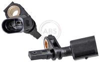 A.B.S. 30014 - Lado de montaje: Eje delantero, izquierda<br>Longitud total [mm]: 62<br>Longitud [mm]: 21<br>Tipo de sensor: Sensor activo<br>Color de conector: negro<br>Referencia artículo par: 30014<br>Peso [kg]: 0,1<br>