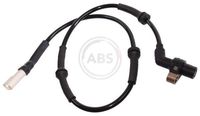 A.B.S. 30089 - Lado de montaje: Eje trasero<br>Longitud total [mm]: 1180<br>Longitud [mm]: 12<br>Tipo de sensor: sensor pasivo<br>Color de conector: negro<br>Longitud de cable [mm]: 870<br>Referencia artículo par: 30057<br>Peso [kg]: 0,28<br>