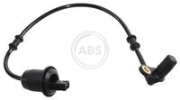 A.B.S. 30248 - Lado de montaje: Eje delantero, derecha<br>Longitud total [mm]: 590<br>Longitud [mm]: 25<br>Tipo de sensor: Sensor activo<br>Color de conector: negro<br>Longitud de cable [mm]: 517<br>Referencia artículo par: 30133<br>Peso [kg]: 0,06<br>