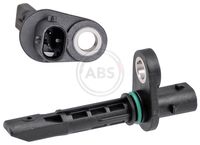 A.B.S. 32129 - Lado de montaje: Eje trasero<br>Longitud total [mm]: 56<br>Longitud [mm]: 37<br>Tipo de sensor: Sensor activo<br>Color de conector: negro<br>Referencia artículo par: 32076<br>Peso [kg]: 0,02<br>