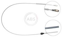 A.B.S. K12077 - Cable de accionamiento, freno de estacionamiento