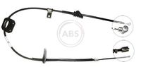 A.B.S. K12628 - Cable de accionamiento, freno de estacionamiento