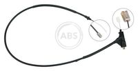 A.B.S. K12701 - Cable de accionamiento, freno de estacionamiento