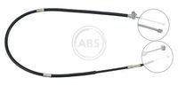 A.B.S. K12818 - Cable de accionamiento, freno de estacionamiento