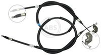 A.B.S. K12795 - Cable de accionamiento, freno de estacionamiento