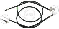 A.B.S. K12815 - Cable de accionamiento, freno de estacionamiento