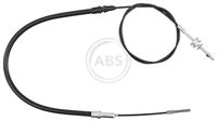 A.B.S. K12972 - Cable de accionamiento, freno de estacionamiento