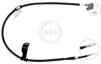 A.B.S. K15002 - Cable de accionamiento, freno de estacionamiento