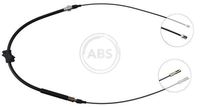 A.B.S. K10157 - Cable de accionamiento, freno de estacionamiento